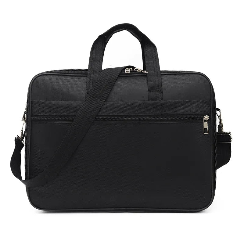 Fashion Large Capacity Men's Briefcase Multifunction 14" Laptop Bag Office Male Shoulder Messenger Bag Business Handbag