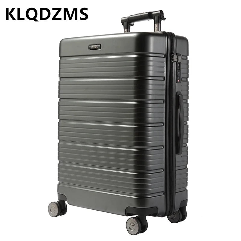 KLQDZMS 20-Inch Multi-Function Luggage Large-Capacity Storage Suitcase Men's And Women's Students Boarding Trolley Case